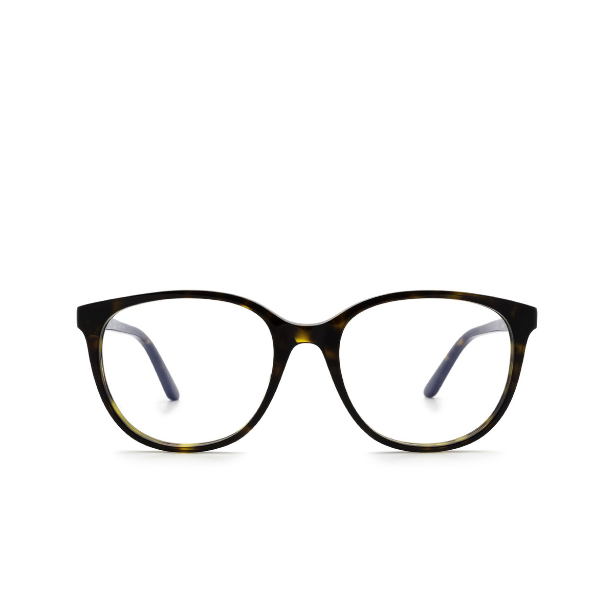 Cartier CT0007O Eyeglasses 002 Havana - front view