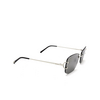 Cartier CT0011RS Sunglasses 001 silver - product thumbnail 2/4
