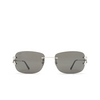 Cartier CT0011RS Sunglasses 001 silver - product thumbnail 1/4