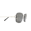 Cartier CT0011RS Sunglasses 001 silver - product thumbnail 3/4
