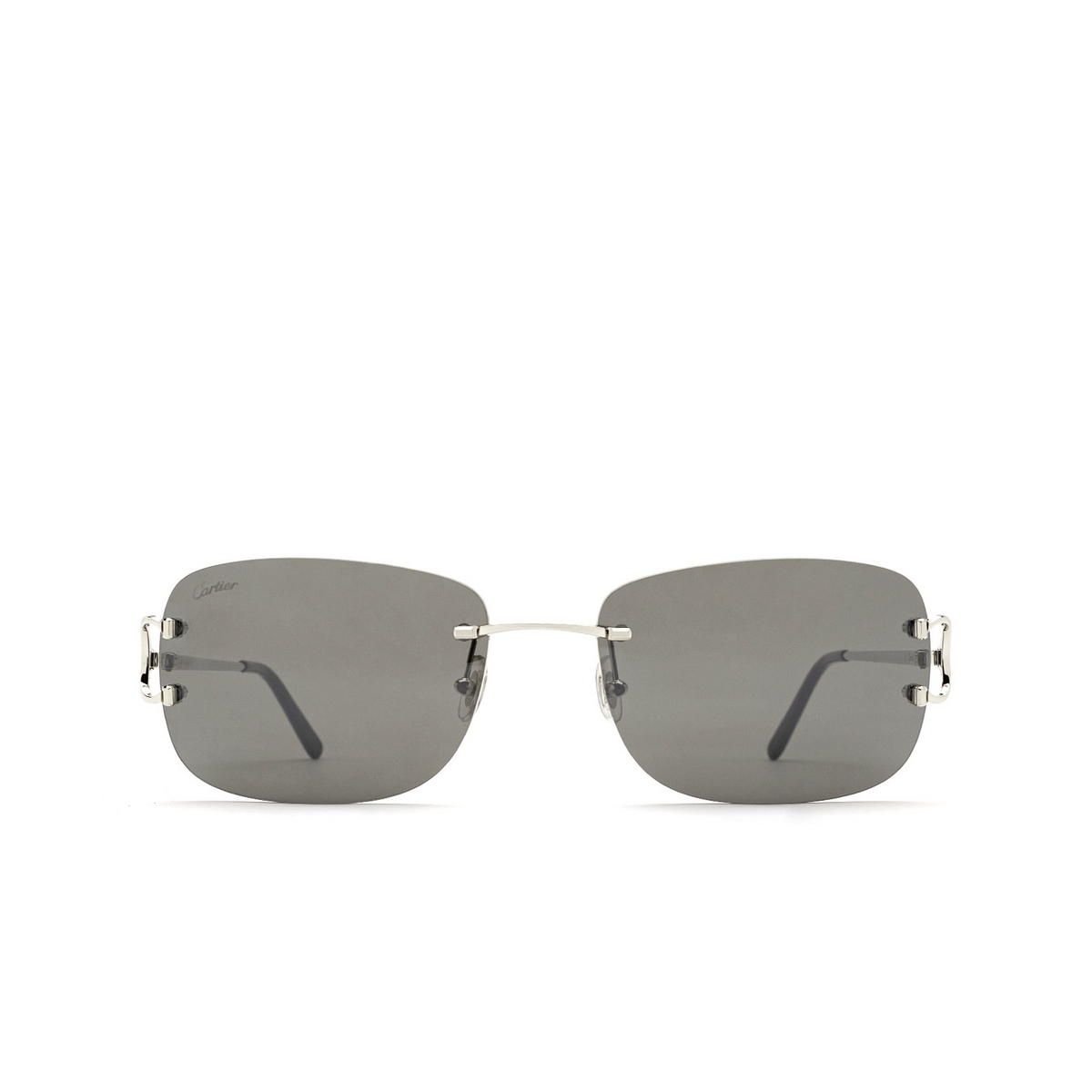 Cartier CT0011RS Sunglasses 001 Silver - front view