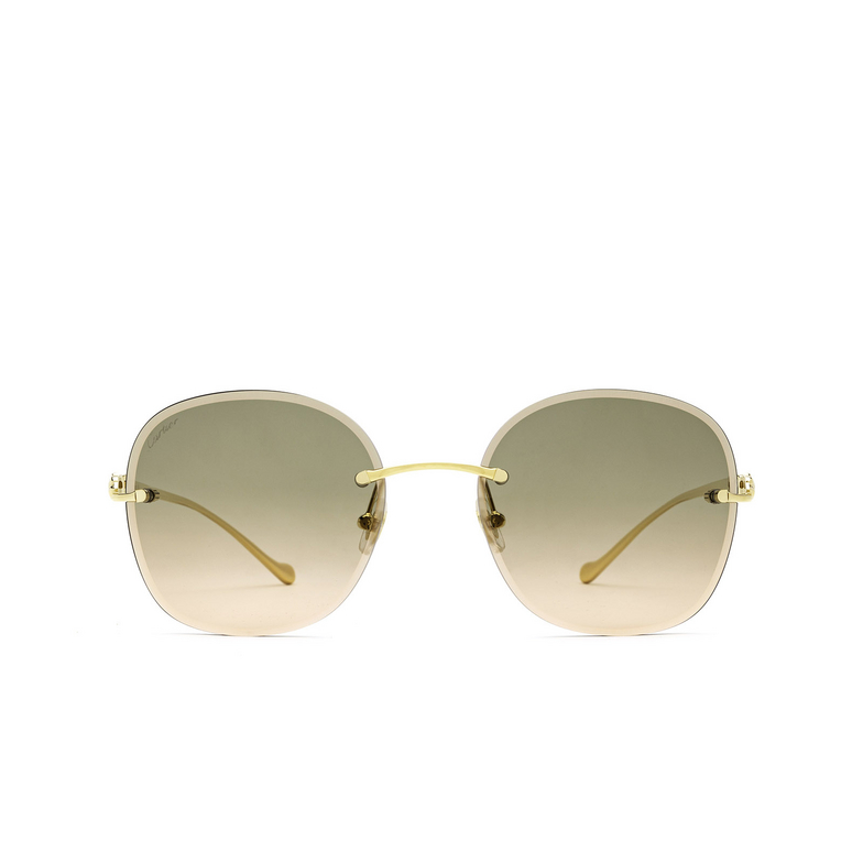 Cartier CT0028RS Sunglasses 001 gold - 1/4