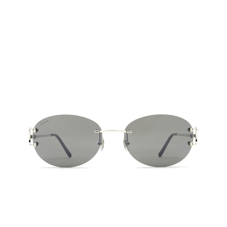 Cartier CT0029RS Sunglasses 001 silver - 1/4