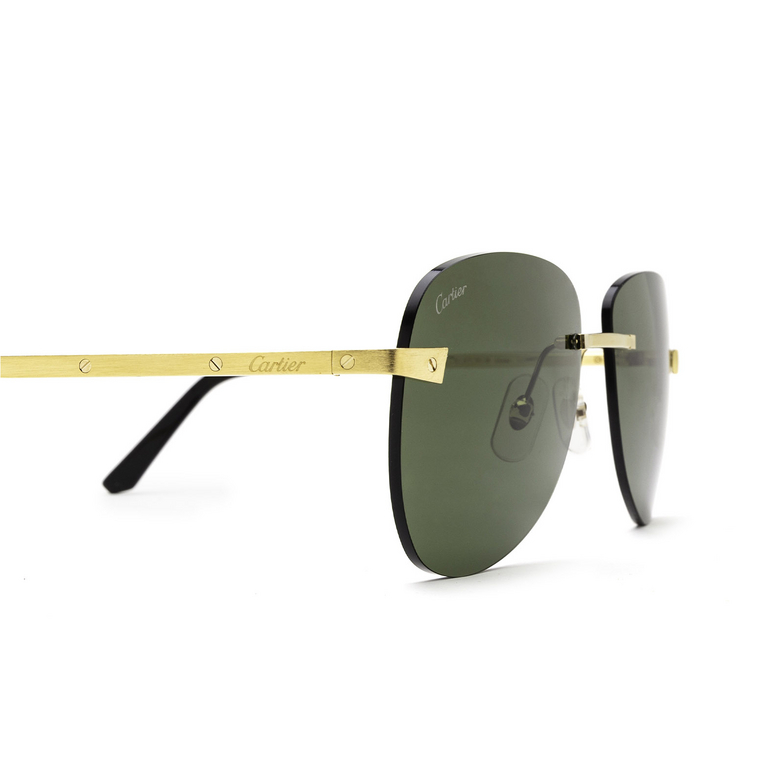 Cartier CT0035RS Sunglasses 002 gold - 3/4