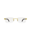 Cartier CT0052O Eyeglasses 005 brown & gold - product thumbnail 1/5