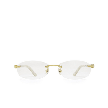 Cartier CT0056O Eyeglasses 002 white - front view