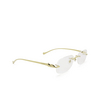 Gafas graduadas Cartier CT0058O 002 gold - Miniatura del producto 2/4