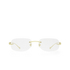Cartier CT0058O Eyeglasses 002 gold - product thumbnail 1/4