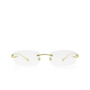 Cartier CT0061O Eyeglasses 002 gold - product thumbnail 1/4