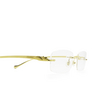 Cartier CT0061O Eyeglasses 002 gold - product thumbnail 3/4