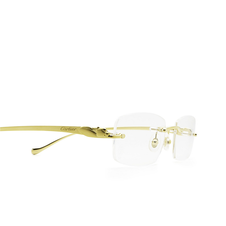 Cartier CT0061O Eyeglasses 002 gold - 3/4