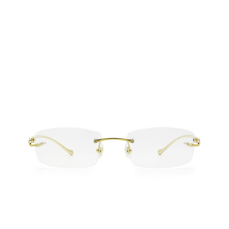 Gafas graduadas Cartier CT0061O 002 gold - 1/4