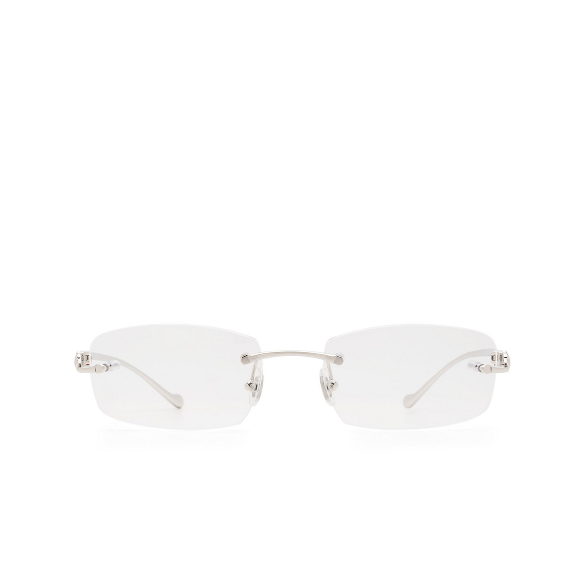 Cartier CT0061O Eyeglasses 003 Silver - front view