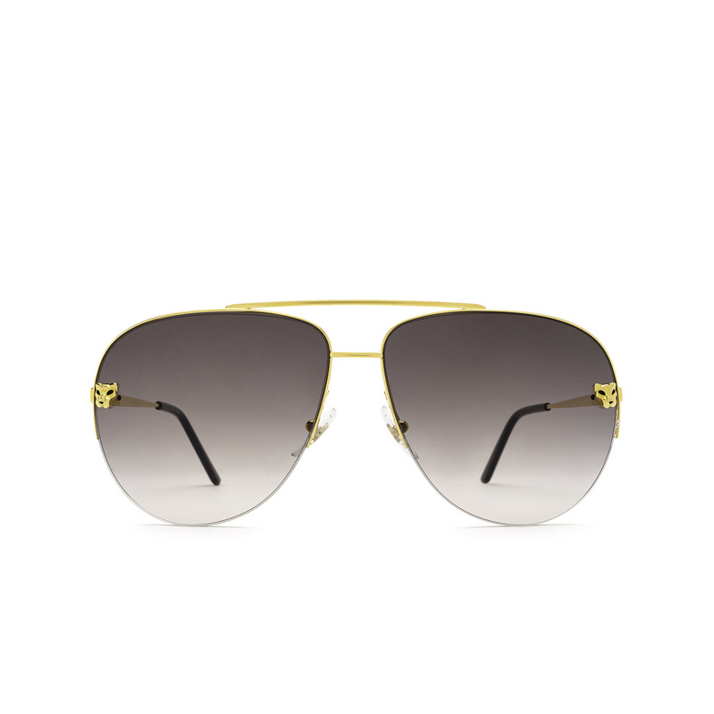 Cartier CT0065S Sunglasses 001 gold - 1/4