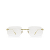 Cartier CT0113O Eyeglasses 001 gold - product thumbnail 1/4