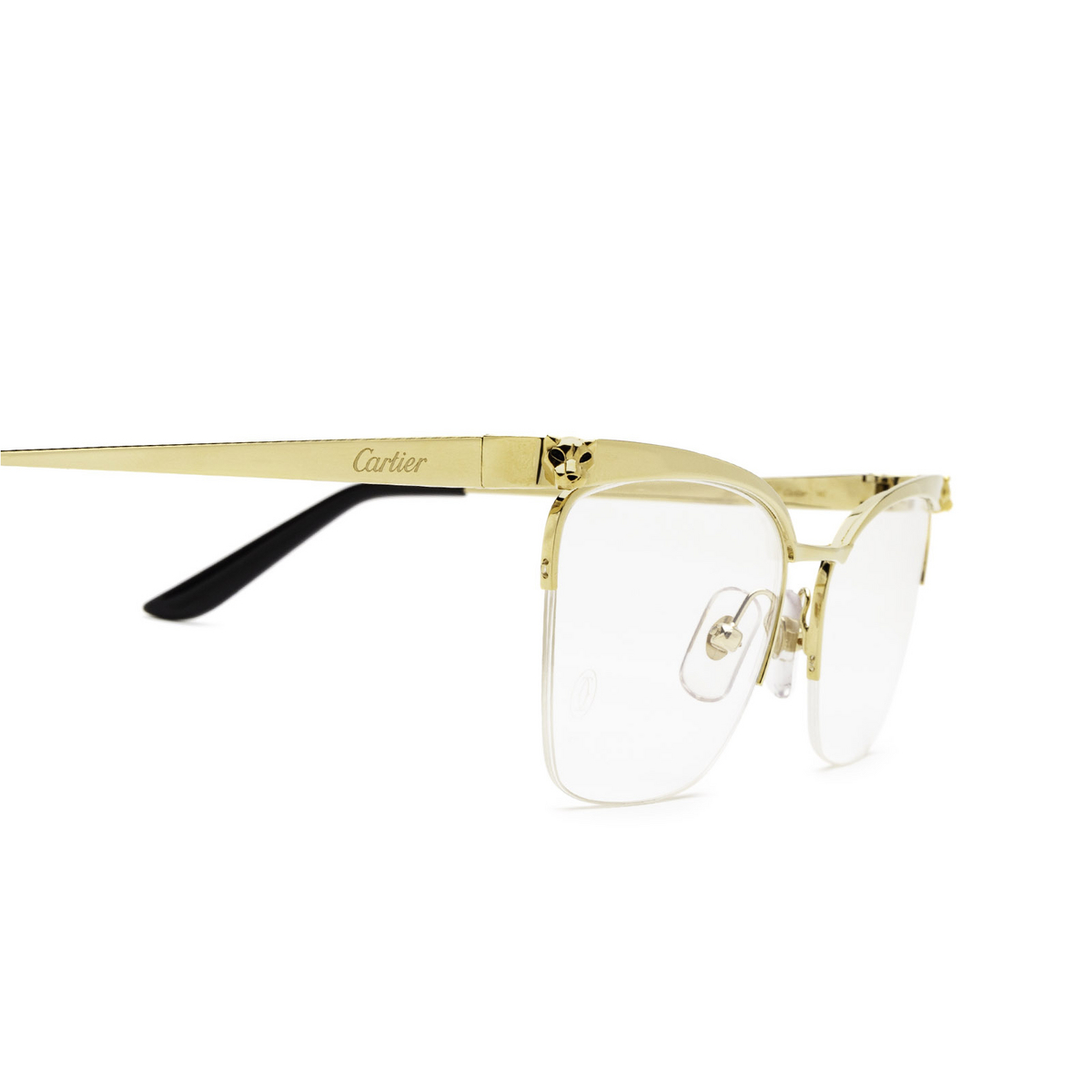 Cartier CT0125O Eyeglasses 004 Gold - product thumbnail 3/4