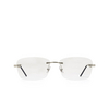 Cartier CT0148O Eyeglasses 002 silver - product thumbnail 1/4