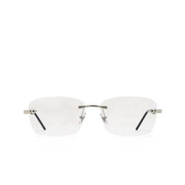 Occhiali da vista Cartier CT0148O 002 silver - frontale