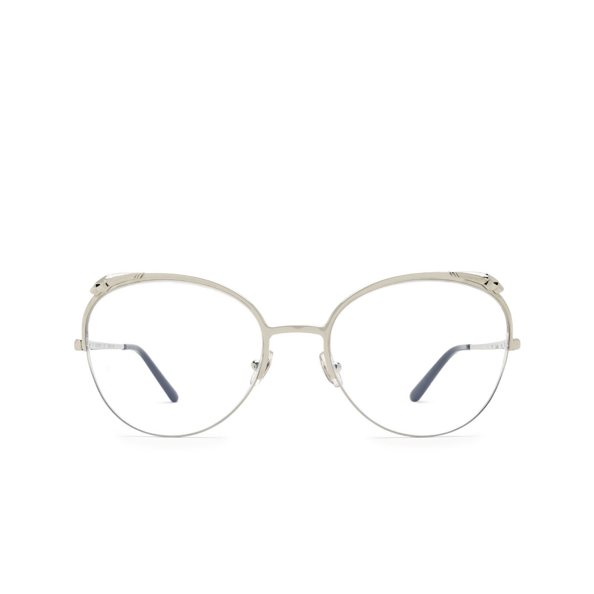 Cartier® Cat-eye Eyeglasses: CT0151O color 001 Gold - front view