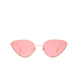 Cartier® Cat-eye Sunglasses: CT0155S color Gold 003.