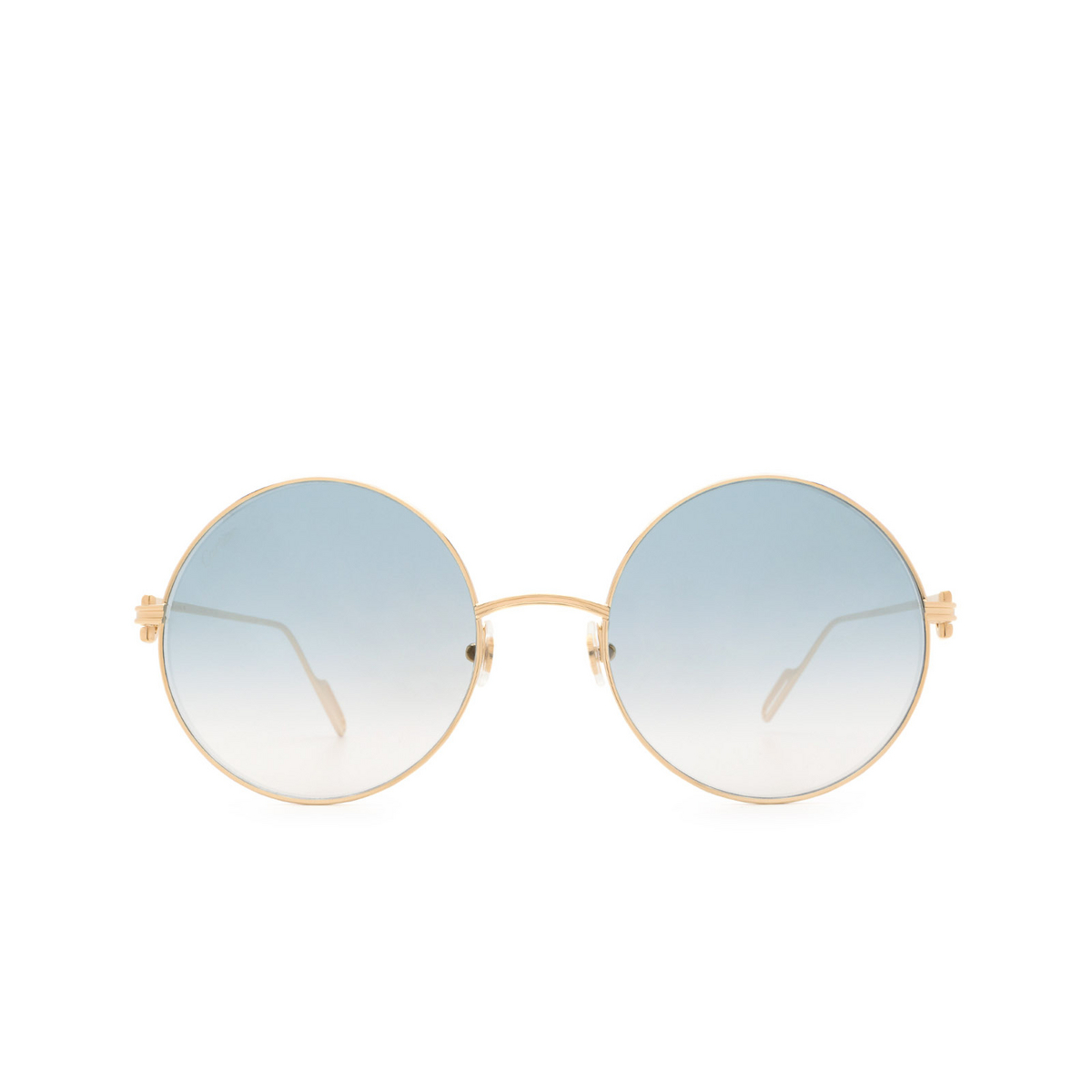 Cartier CT0156S Sunglasses 005 Gold - front view