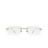 Cartier CT0162O Eyeglasses 002 silver - product thumbnail 1/4
