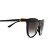 Cartier CT0186S Sunglasses 001 black - product thumbnail 3/4
