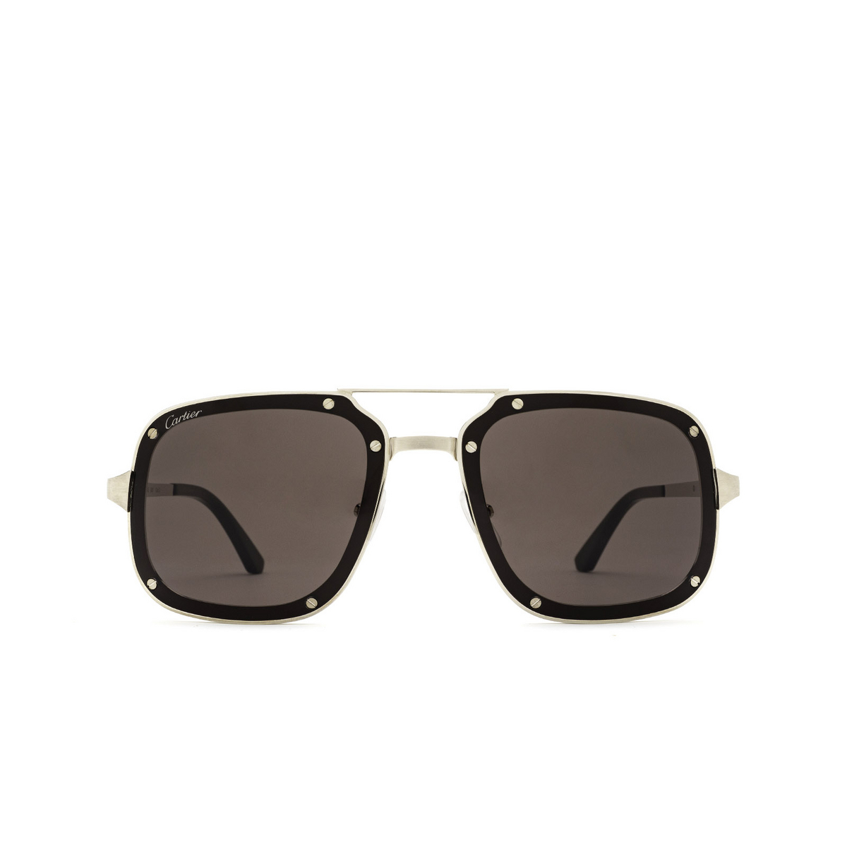 Cartier CT0194S Sunglasses 001 Silver - front view