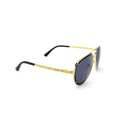 Cartier CT0195S Sonnenbrillen 003 gold - Dreiviertelansicht