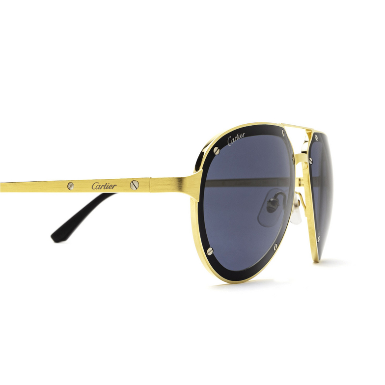 Cartier CT0195S Sunglasses 003 gold - 3/4