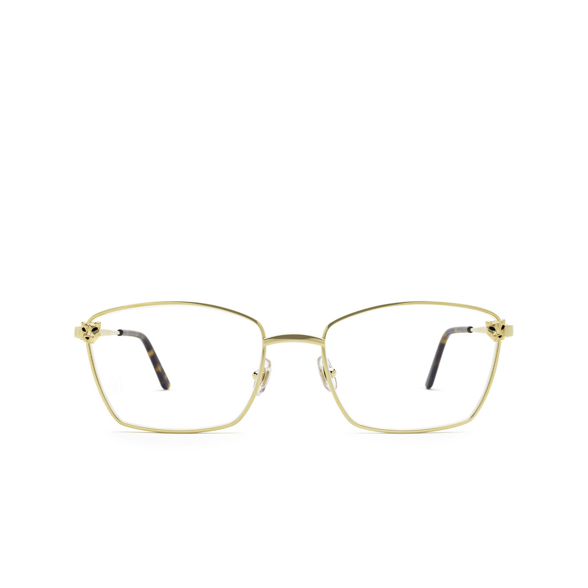 Cartier CT0209O Eyeglasses 001 Gold - front view