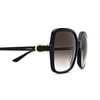 Cartier CT0219S Sunglasses 001 black - product thumbnail 3/4