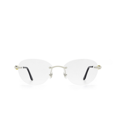 Occhiali da vista Cartier CT0224O 002 silver - frontale