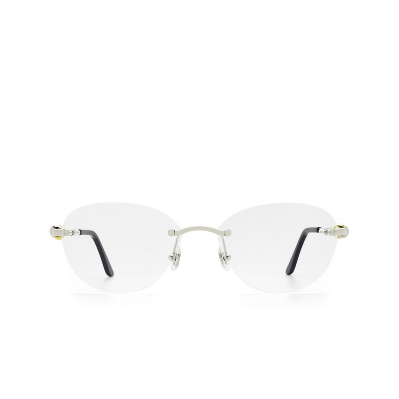 Cartier CT0224O Eyeglasses 002 silver - 1/4