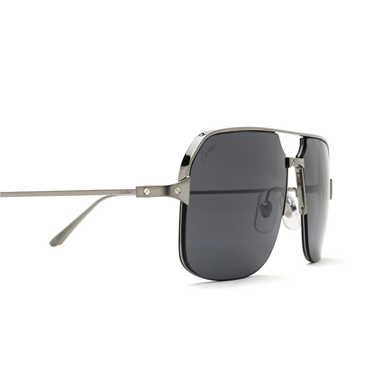 Cartier CT0230S Sunglasses 005 ruthenium - 3/5