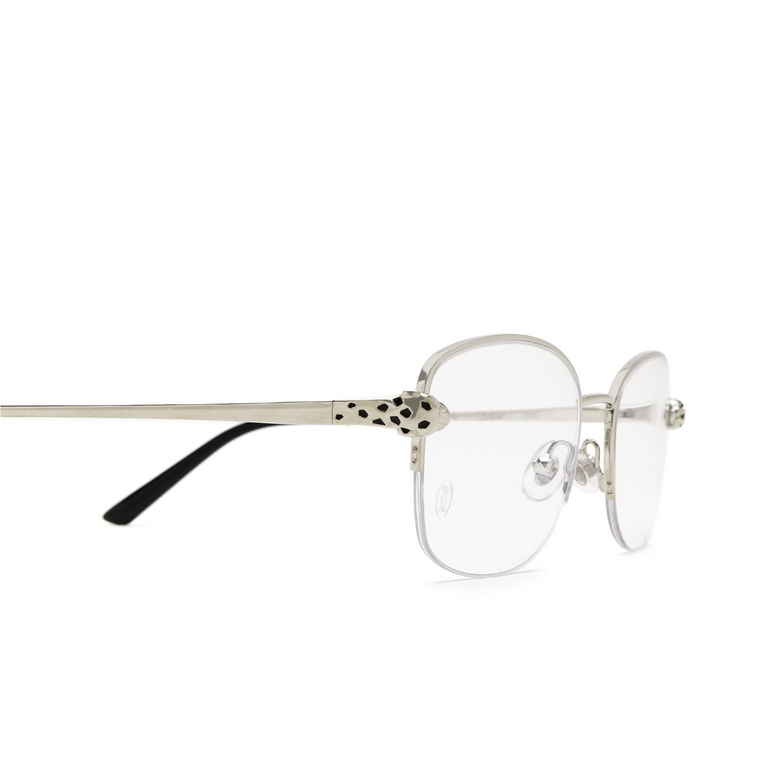 Cartier CT0235O Eyeglasses 002 silver - 3/4