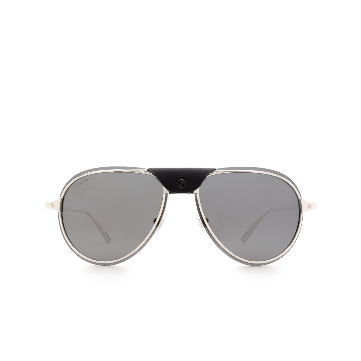 Cartier CT0242S Sunglasses 003 Silver - front view
