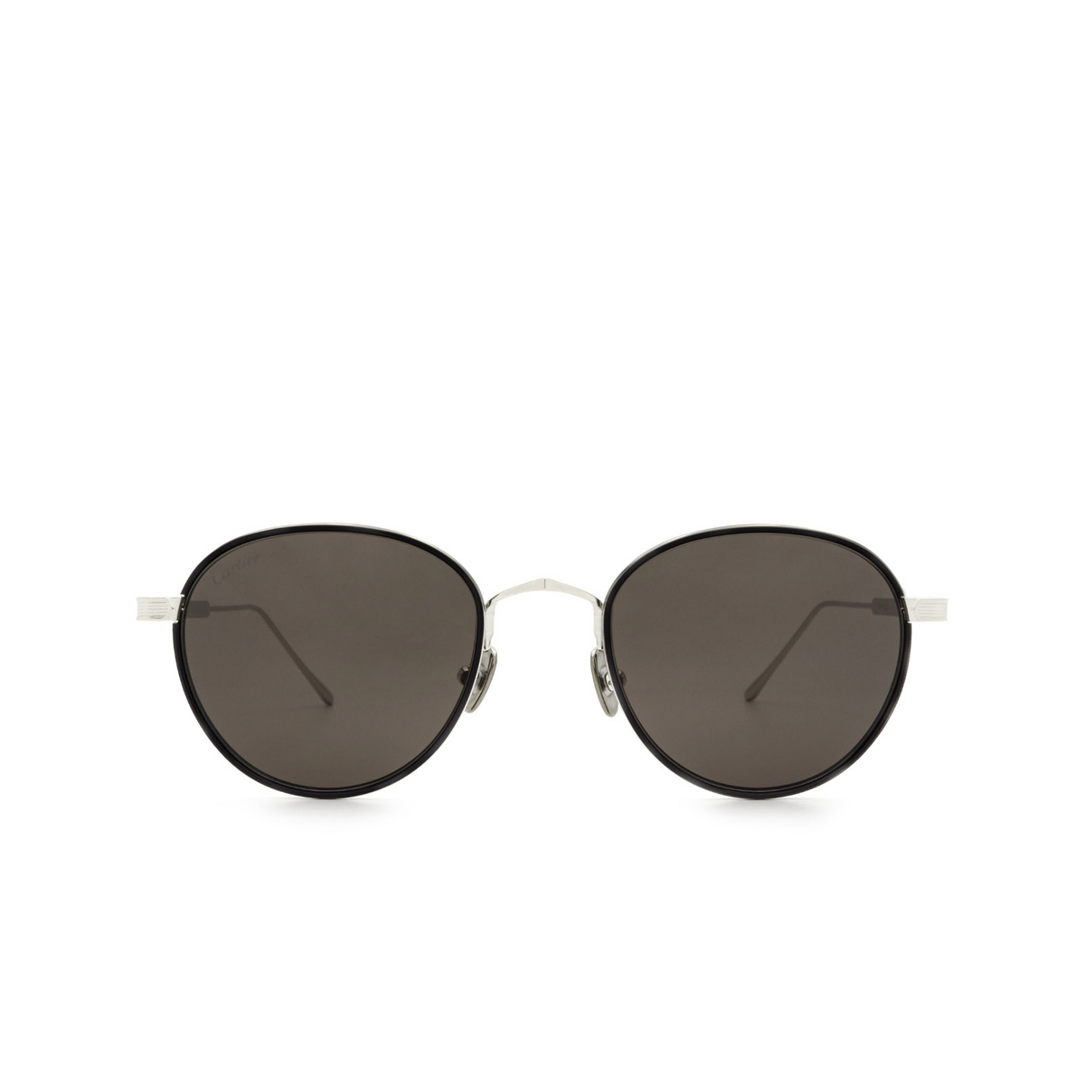 Cartier CT0250S Sunglasses 003 Grey Havana & Silver - front view