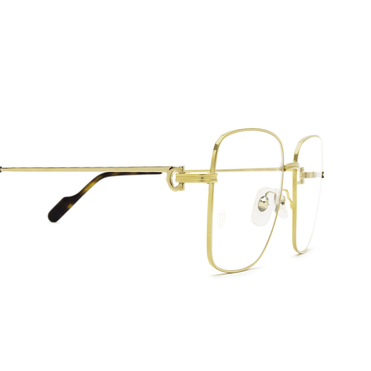 Cartier CT0253O Eyeglasses 002 Gold - 3/4