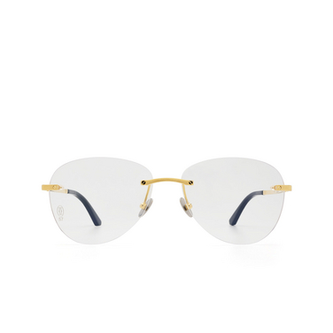 Cartier CT0254O Eyeglasses 001 gold - front view