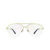 Gafas graduadas Cartier CT0256O 001 gold - Miniatura del producto 1/5