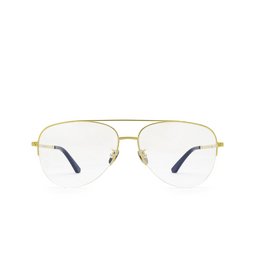 Cartier® Aviator Eyeglasses: CT0256O color Gold 001.