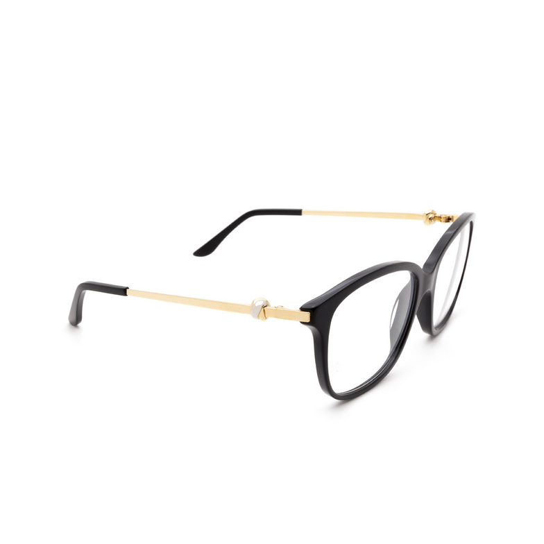 Cartier CT0258O Eyeglasses 001 black - 2/4