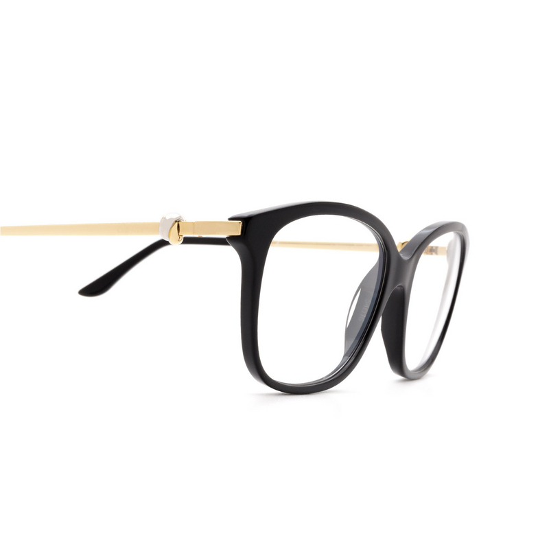 Cartier CT0258O Eyeglasses 001 black - 3/4