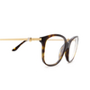 Cartier CT0258O Korrektionsbrillen 002 havana - Produkt-Miniaturansicht 3/5