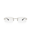 Gafas graduadas Cartier CT0259O 001 silver - Miniatura del producto 1/4