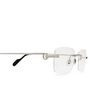 Cartier CT0259O Eyeglasses 001 silver - product thumbnail 3/4