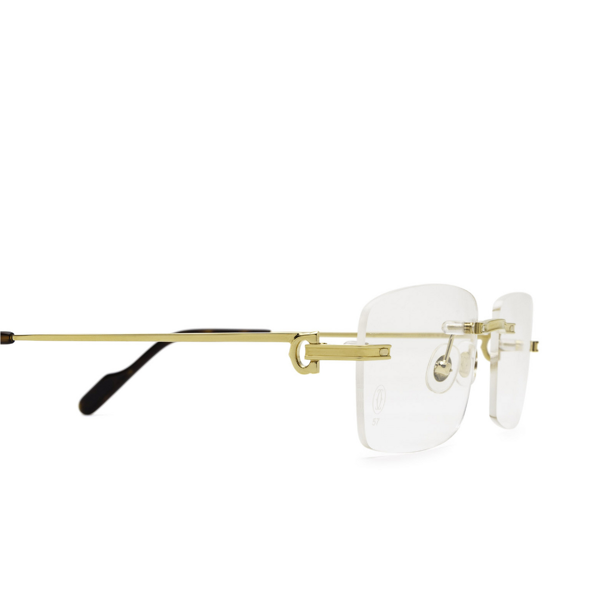 Cartier CT0259O Eyeglasses 004 Gold - product thumbnail 3/4