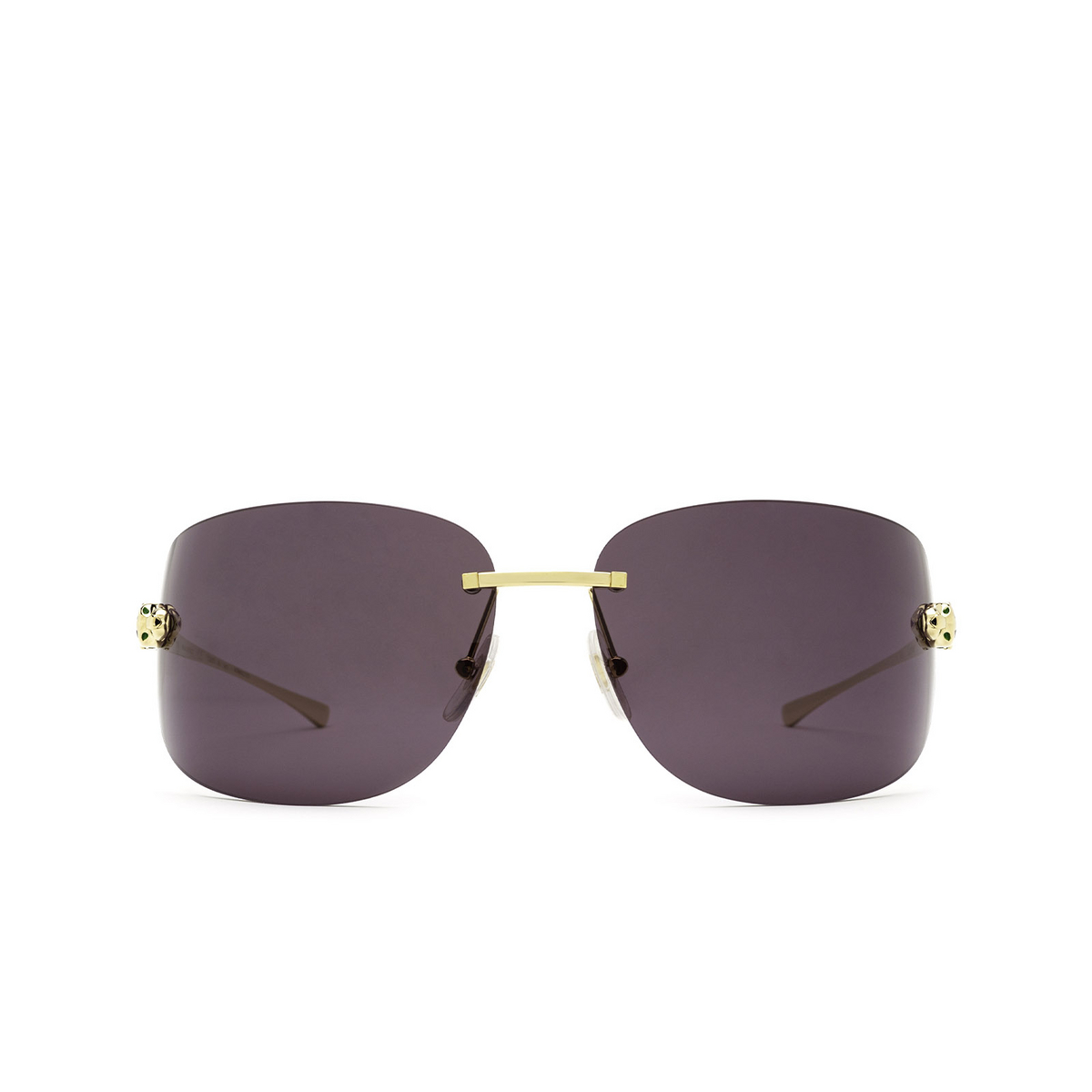 Cartier CT0266S Sunglasses 001 Gold - front view