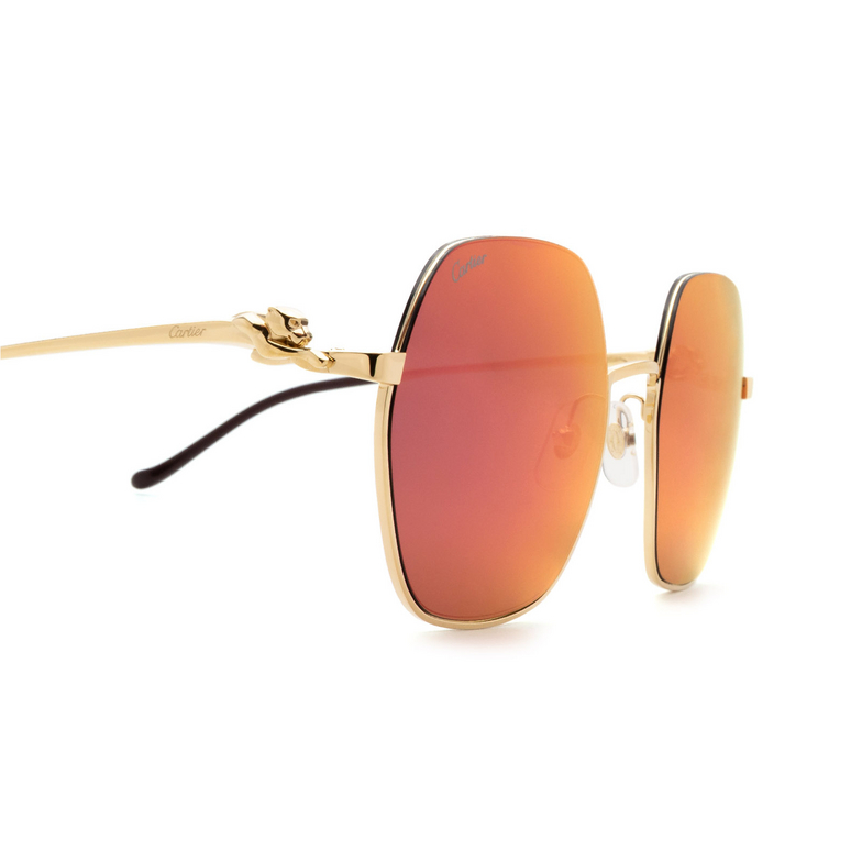 Cartier CT0267S Sunglasses 003 gold - 3/5